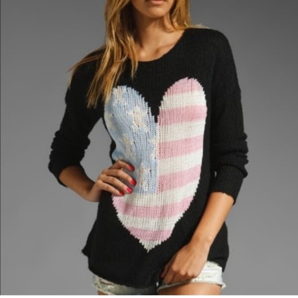 Wildfox Heart Sweater - Picture 2 of 8